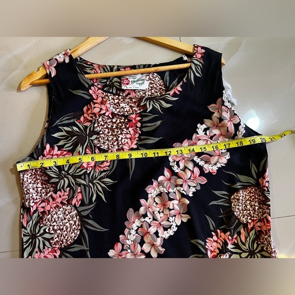 Hilo Hattie vintage hawaiian maxi dress size Large - Picture 12 of 16